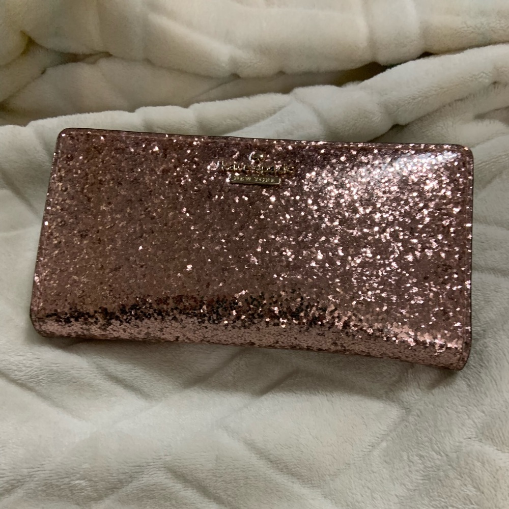 Kate Spade Glitter Bug Snap Wallet